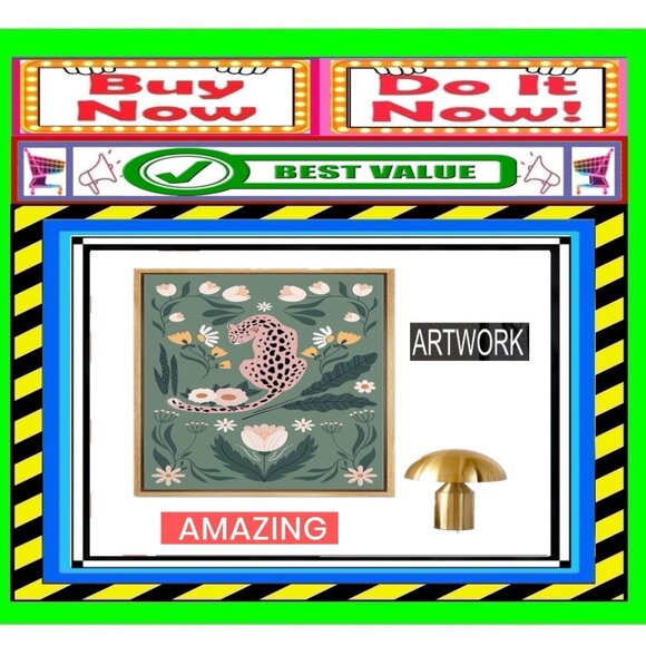 📢 CANVAS PRINT Gallery ➕🆒 WALL ART Botanical FRAME ARTWORK 🟢💸BUY NOW‼️🟢 - Picture 3 of 16